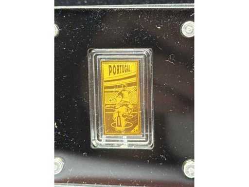 Calcio 2024 - Portogallo | 1/500oz oro 999 fine