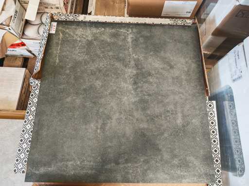 Anatolia Industria Graphite Matte Floor Tile 80x80 cm 15.36 m²