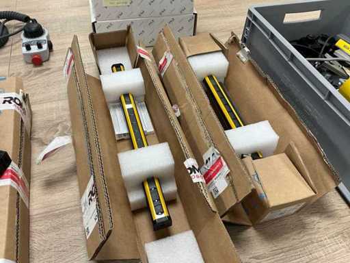 Kranke Lichtvorhangkulisse