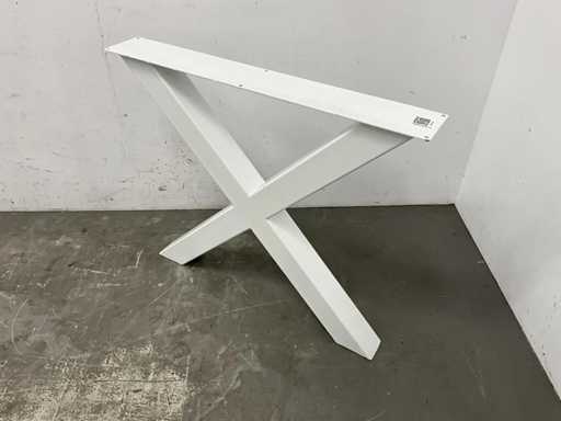 Pied de table en métal industriel (2x)