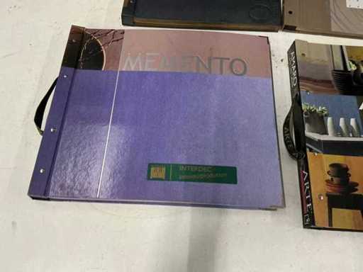 Behangstalen catalogus (4x)