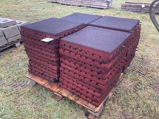 Rubberen tegel (45x)