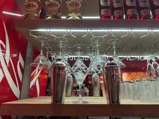 Partij cocktailglazen