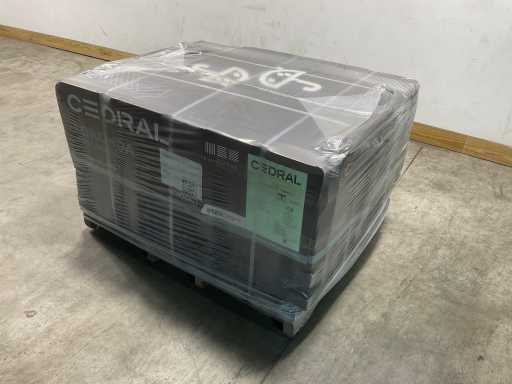 Cedral Schiefer - Brandklasse A2 - Dunkelgrau - 45x32 cm (1320x)
