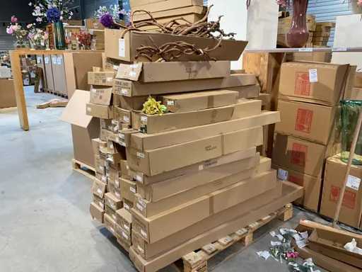 Lot de fleurs artificielles