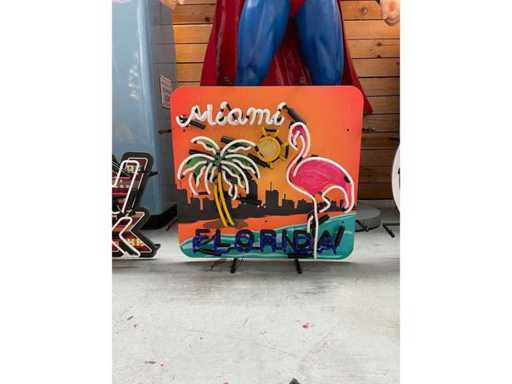 Enseigne Néon Miami Florida 60 cm - Various Light Equipment