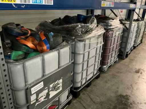 Partij spanbanden en spanratel