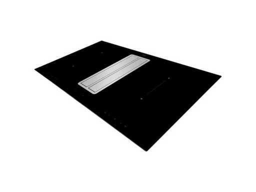 Pelgrim IKR2083RVS Inbouw inductiekookplaat met afzuiging