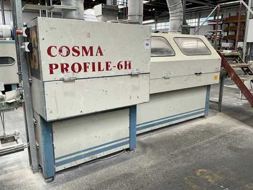 Machine à brosses Cosma Profile 6-H