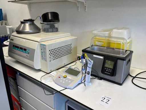 Defecte laboratoriumapparatuur