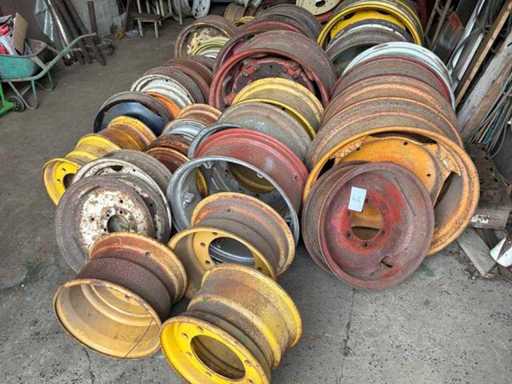 Batch of tractor rims