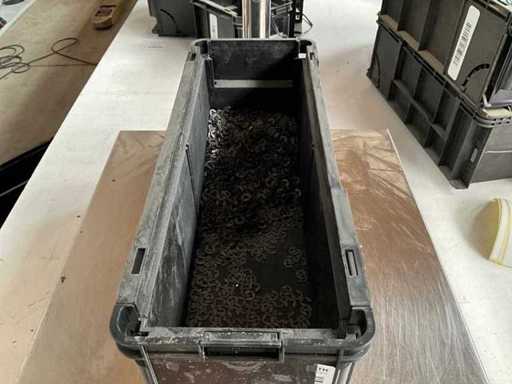 Würth 2,08 kg Achsverriegelring D5,0 im stapelbaren Behälter