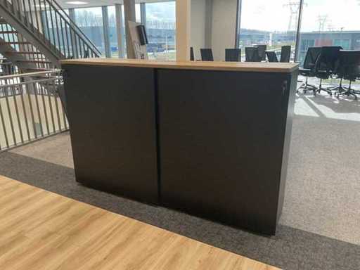 KTR - Sliding door cabinet with acoustic doors 200 x 125 cm (2x)