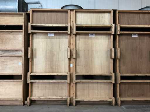 Muro di essiccazione Necap, 2 larghi, 3 alti