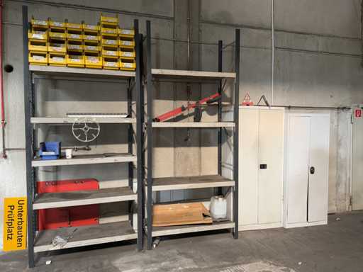   Étagères étagères + Armoires d’atelier