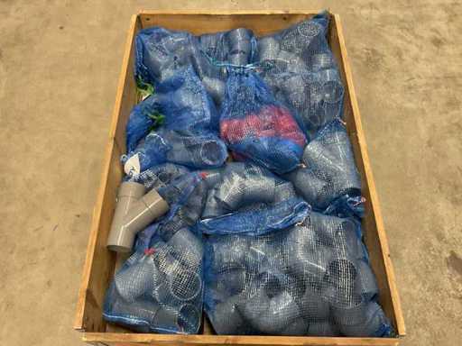 Lotto di raccordi in PVC