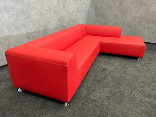 Amerland - kunstlederen sofa 2-delig