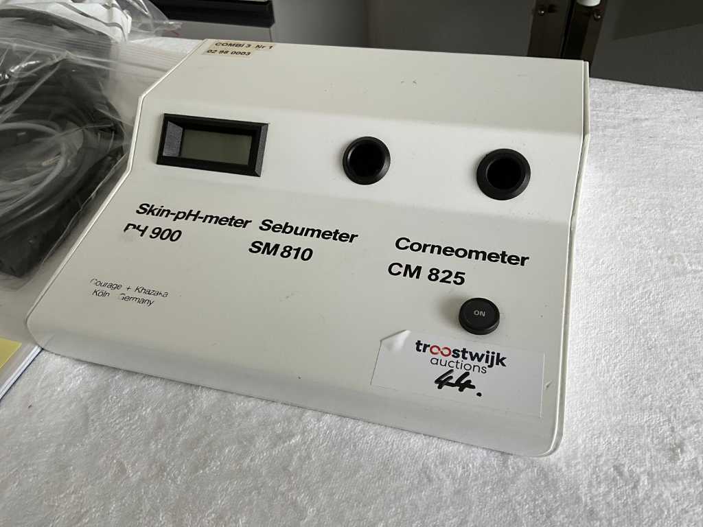 Courage+Khazaka Electronic Derma Unit SSC 3 / SM/CM 825/ pH Combi Skin Meter