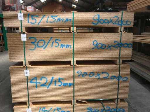 OSB sheets 15mm 900x2000mm (30x)