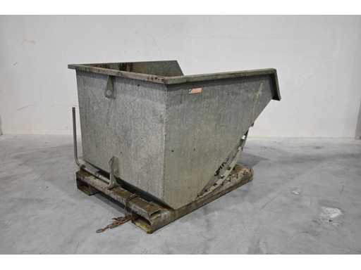 Tomberon auto-basculant galvanizat Jako