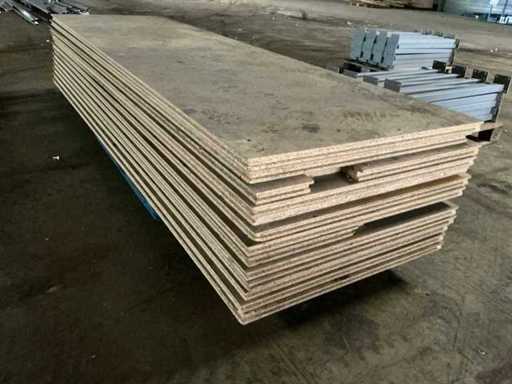 Holzbodenplatten (13x)