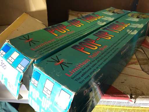 Kampeertafel lichtgewicht (2x)