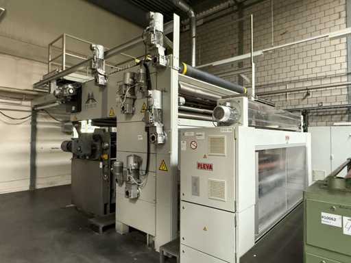 2017 Monforts MONTEX 12 G/K stenter line 