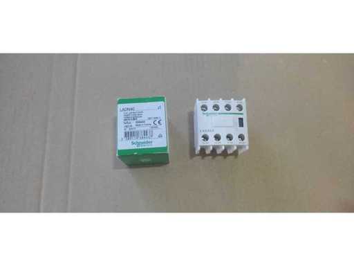 Schneider Electric - LADN40 - Hulpcontactblok 4 Normaal Open (4x)