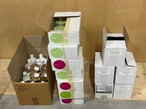 Batch of infusion liquid and vapor pots
