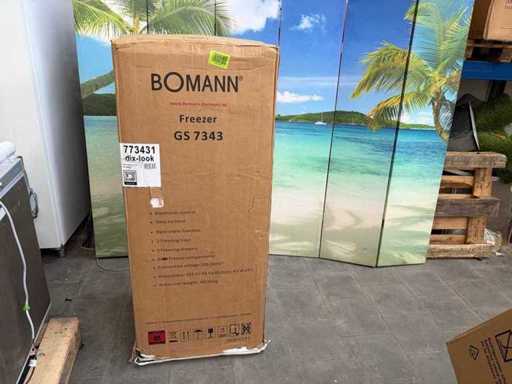 Bomann GS 7343 Freezer, black, B-Stock