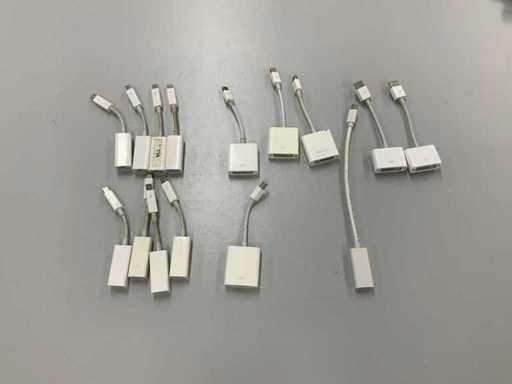 Apple Ethernet/Monitor adapters (15x)
