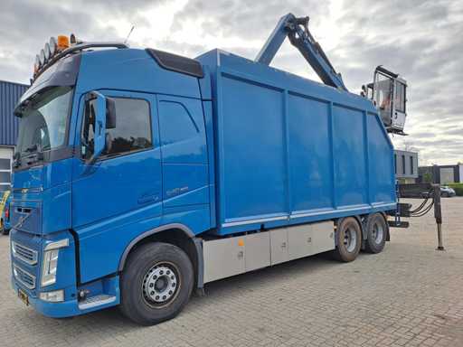 Volvo - 2016 - FH4 540 I-Shift - Camion avec grue Palfinger Epsilon Q150L/97