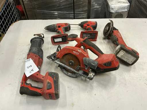 Hilti Akkulose Werkzeuge (5x)
