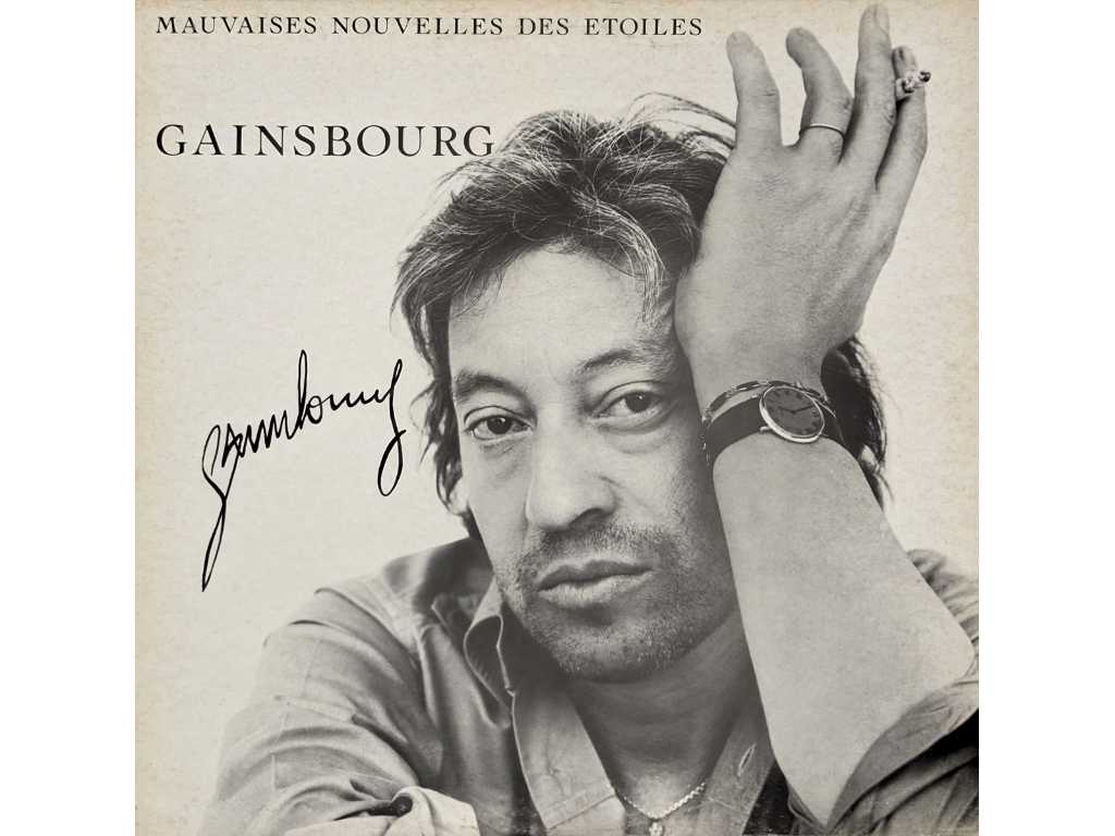Serge GAINSBOURG (1928.1991) Slecht nieuws van de sterren
