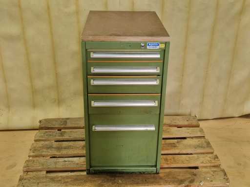 GÖDDE KOMPAKT Gödde Schrank 5-Schubladen mit Inhalt