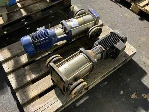 RVS centrifugaalpomp (2x)