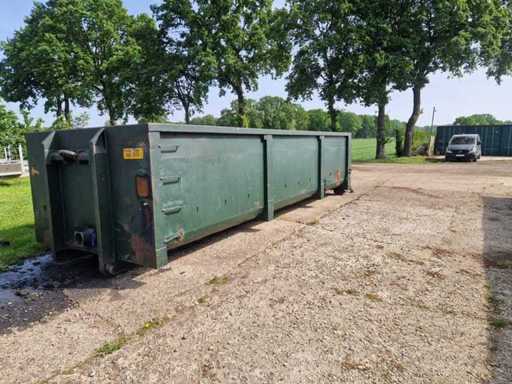 Conteneur à déchets - Contenant avec crochet - bennes de 25m3 Conteneur de stockage