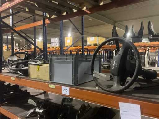 Man Lot Steering Wheels