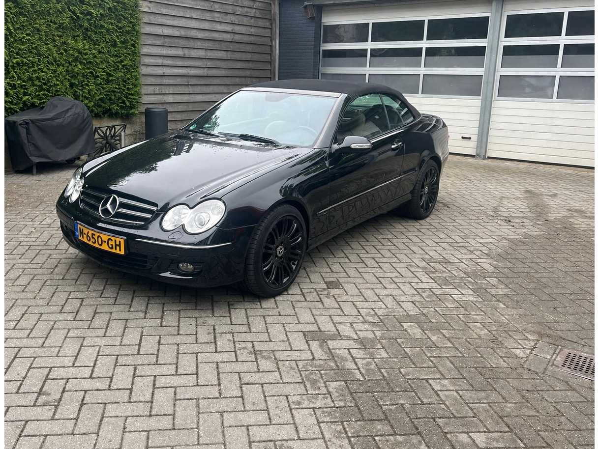 Mercedes-Benz – 2008 – CLK-class Cabrio – 280 Elegance – Car – N-650-GH