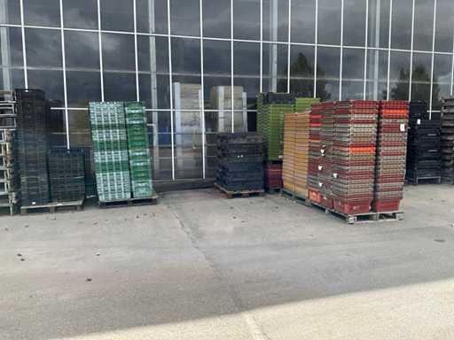 Varie casse di impilamento