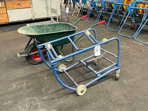 Wheelbarrow and barrel cart