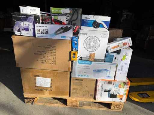 Pallet Home Appliances & Electronics – Return & Overstock – Retail Value €500 - €1000