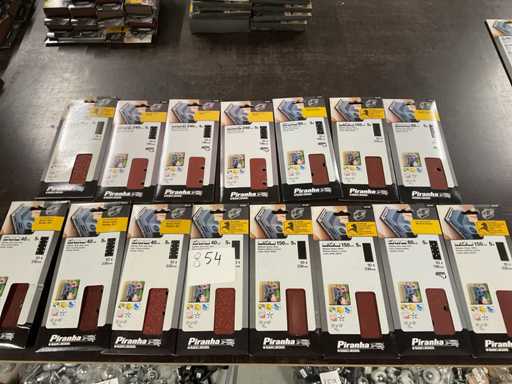 Charge von Schleifwerkzeugen