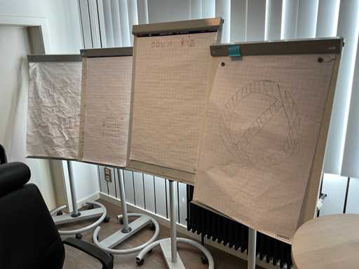 Verrijdbare flipovers (4x)