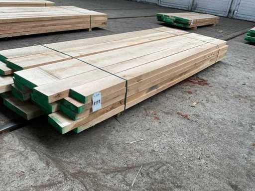 Europees Eiken voorgeschaafd op 45 mm ca. 0,65 m³ 