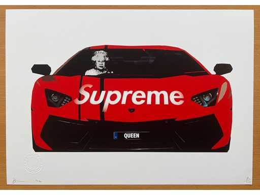 DEATH NYC: Supreme Queen Lamborghini 82/100