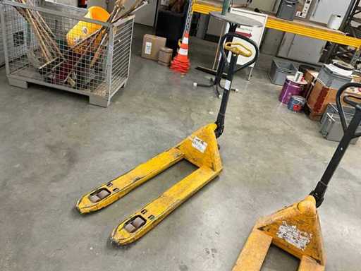 Platformă hidraulică de mână Jungheinrich 115cm lungime