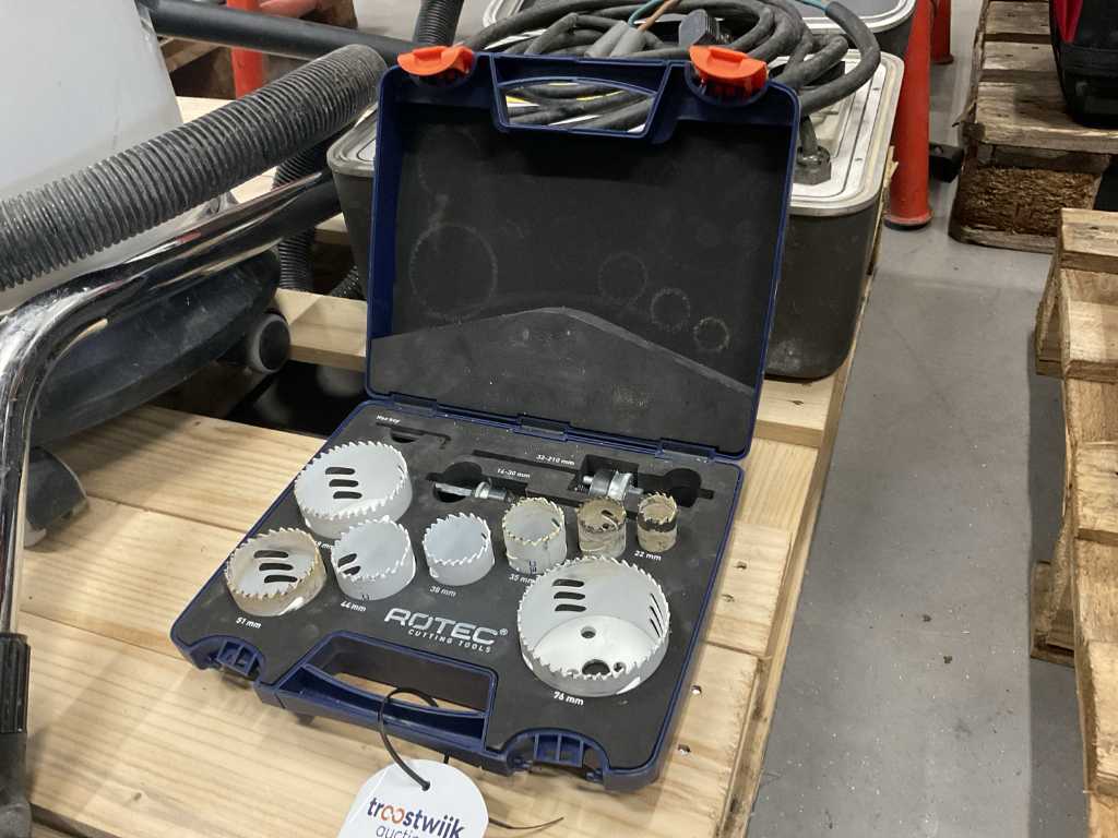 Rotec Case metal hole drills