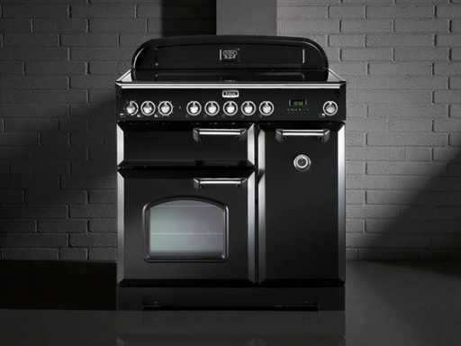 Falcon Classic Deluxe 90 Ceramic Fornuis black