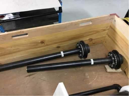 Spindle drive tubes complete (PL/D/45)